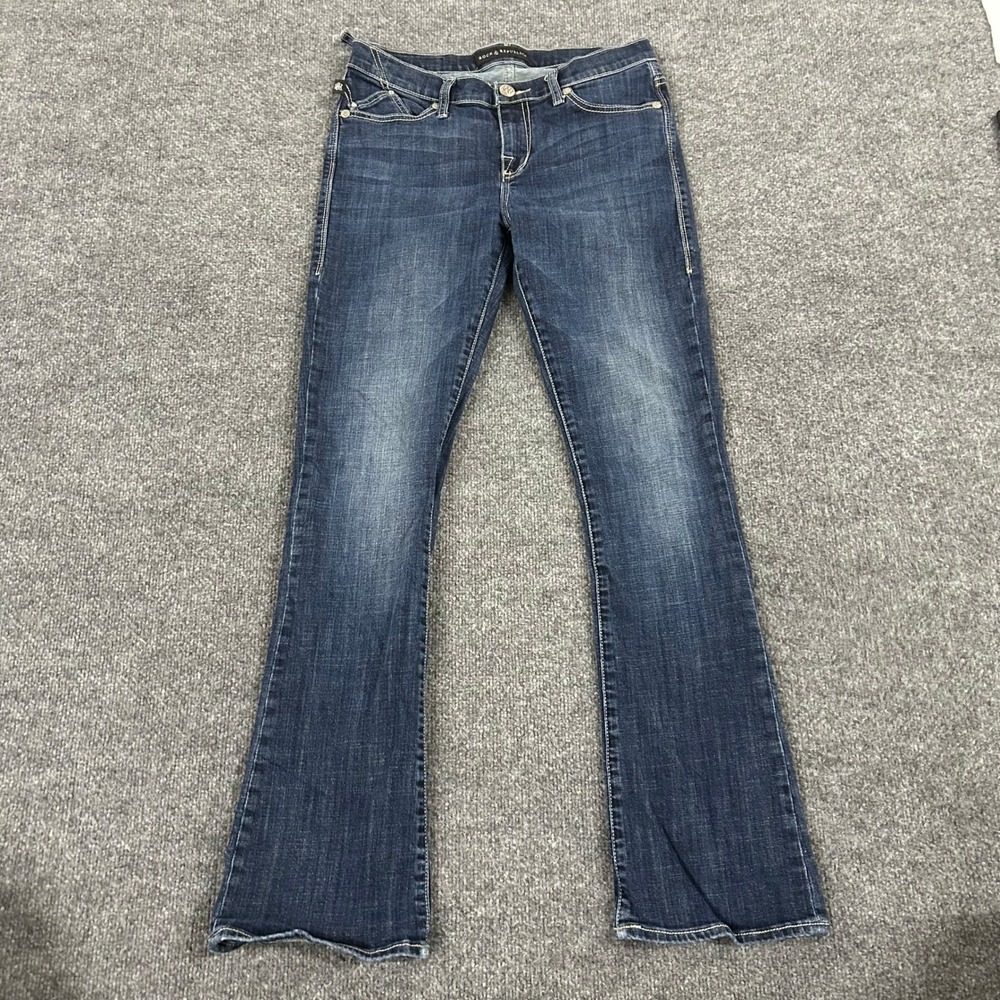 Rock & Republic Jeans Womens Size 10 Kasandra Dark Wash Bootcut Stretch Denim